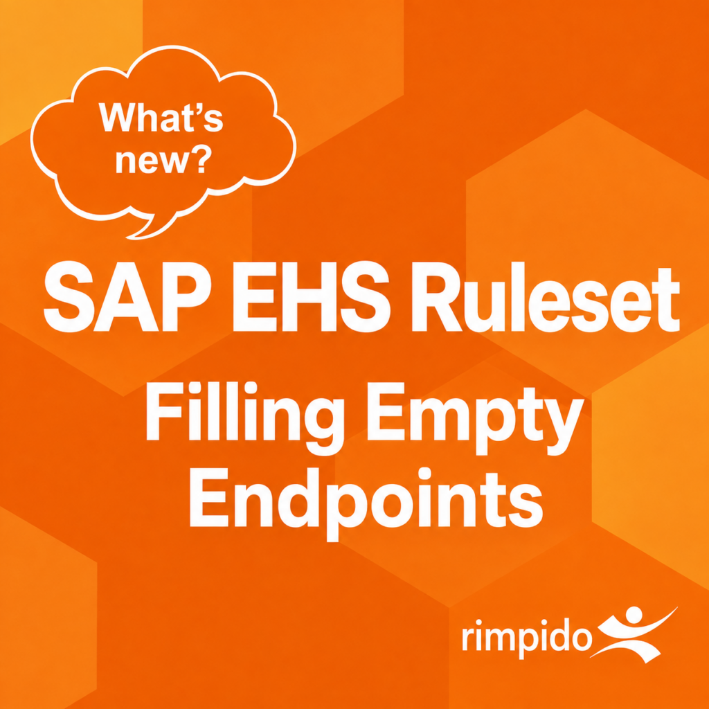 SAP EHS Ruleset: Filling Empty Endpoints